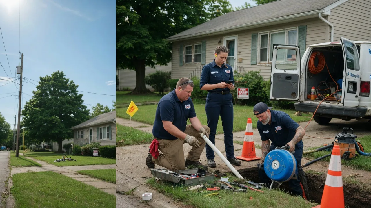 Sewer Line Repair in Ecorse, MI near me